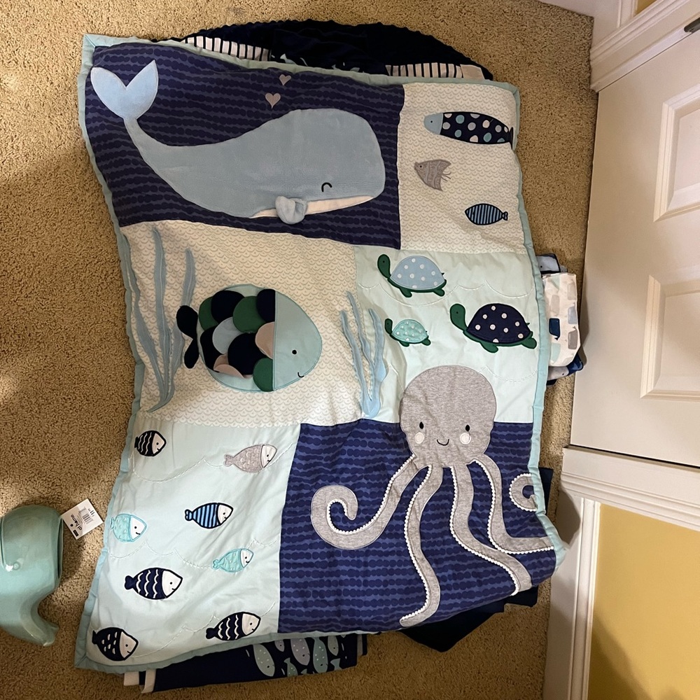 Under the Sea nursery bedding set
